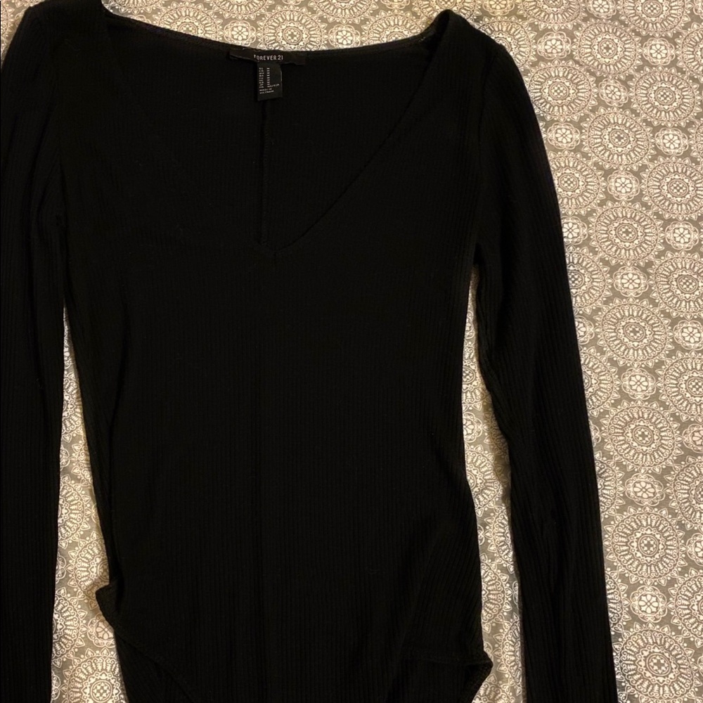 Black bodysuit